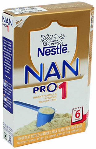 Nestle Nan Pro - Stage 1, 400 gm Carton