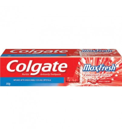 Colgate Toothpaste - Max Fresh Cooling Crystals Red Gel (Spicy Fresh), 300 gm