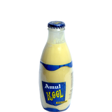 Amul Kool Kesar Flavour Milk Glass Bottle 200 ml