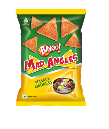 Bingo Mad Angles - Masala Madness, 100 gm Pouch