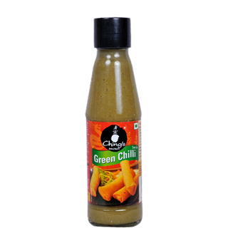 Chings Sauce - Green Chilli, 190 gm Bottle