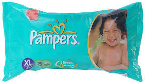 Pampers Active Baby Diapers - XL (12+ kgs), 16 nos Pouch