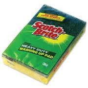 Scotch Brite Scrub Sponge 10 x 6 cm, 1 pc