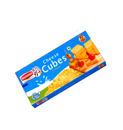 Britannia Cheese Cubes - Classic, 200 gm Carton