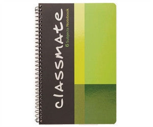 Classmate 6 Subject Note Book - 300 Pages (26.7 x 20.3 cm)Single line, 1 nos Carton