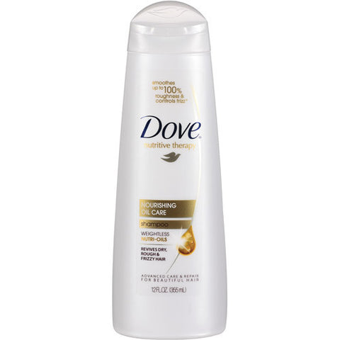 Dove Shampoo - Nourishing Oil, 180 ml Bottle