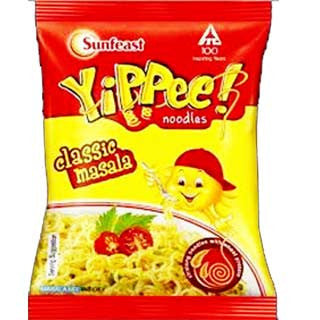 Sunfeast Yippee Noodles - Classic Masala, 75 gm Pouch , 320 gm Pouch