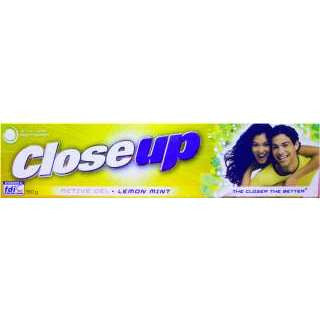 Close Up Tooth Paste - Active Gel (Lemon Mint), 150 gm Tube