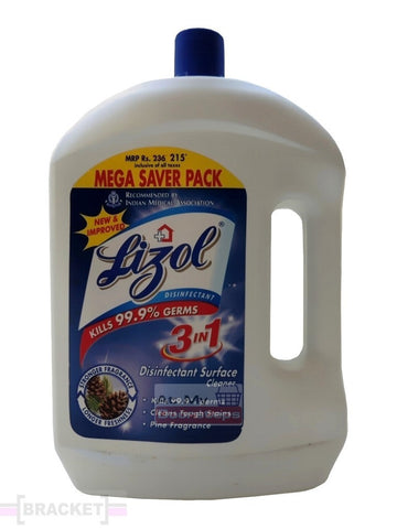 Lizol Disinfectant Surface Cleaner - Pine, 2 lt Can