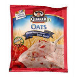 Quaker Oats - Strawberry Flavour with Apple, 26 gm Pouch