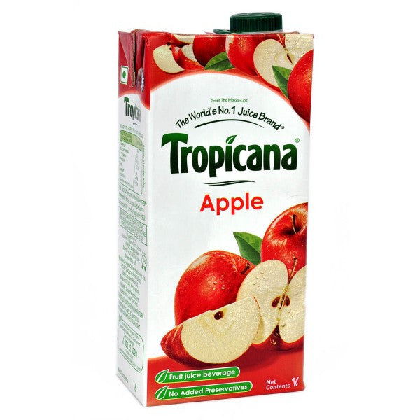 Tropicana Juice - Apple, 200 Ml , 1 Lt Tetrapack – Groceryatdoor.Com