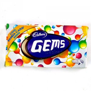 Cadbury Gems - Sugar Coated Chocolate, 23.06 gm Carton