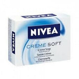 Nivea Bathing Soap - Creme Soft, 125 gm Carton ( Pack of 4 )