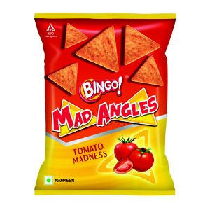 Bingo Mad Angles - Tomato Madness, 90 gm , 18 gm Pouch