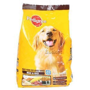 Pedigree Daily Food for Adult Dogs - Meat and Rice