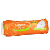 Whisper Choice Sanitary Pads - with Wings, 8 nos Pouch