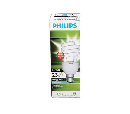 Philips Tornado Energy Saver CFL Lamp - 23 watts, 1 nos Carton