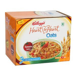 Kelloggs Oats - Heart to Heart (Tomato Salsa), 260 gm Carton (10 sachet)