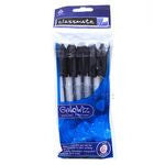 Classmate GeloWiz - Gel Pen (Black), 5 nos Pouch