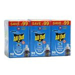 All Out Liquid Vaporizer Refill, 90 Nights Pouch ( Saver Pack of 3 )