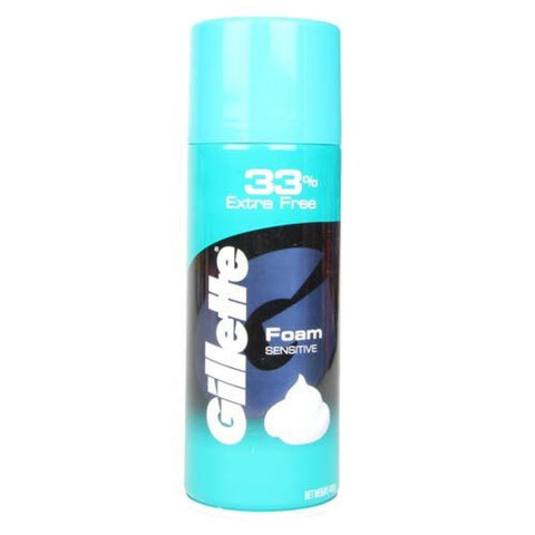 Gillette Shaving Foam - Sensitive Skin, 418 gm Bottle
