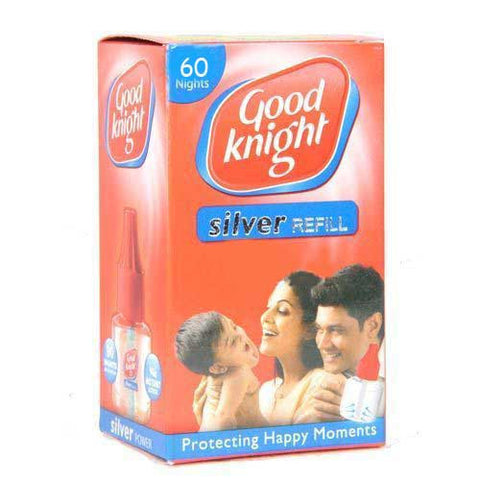 Good knight Silver Refill (60 Nights Refill Pack), 45 ml Carton