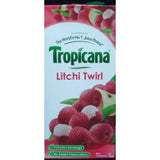 Tropicana Juice - Litchi Twirl, 1 lt Tetrapack