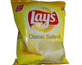 Lays Potato Chips - Classic Salted, 12.3 gm 1 lari (12 nos)