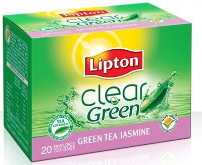 Lipton Clear Green Tea Jasmine Bags 10 Bags