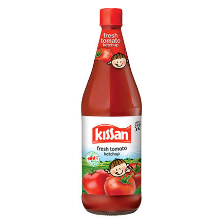 Kissan Ketchup - Fresh Tomato, 500 gm Bottle , 1 kg Bottle