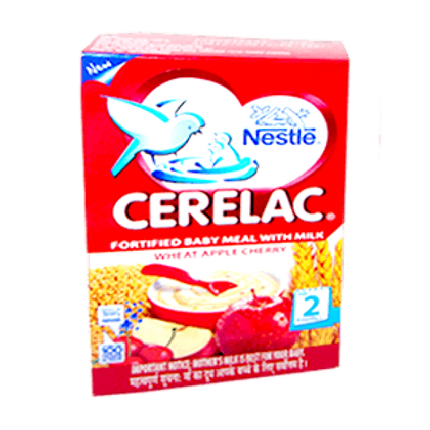 Nestle Cerelac - Wheat Apple Cherry (Stage 2), 300 gm Carton