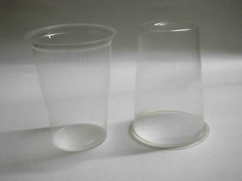 Disposal Plastic Softdrink Cups Packet - 250 ml, 100 cups