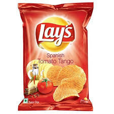 Lays Potato Chips - Spanish Tomato Tango, 26 gm , 57 gm , 89 gm Pouch