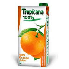 Tropicana 100% Juice - Orange 1 liter