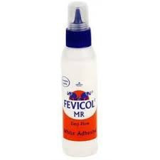 Fevicol Adhesive - Easy Flow White Squeezy Bottle, 22.5 gm Bottle