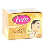 Fem Creme Bleach - Golden Glow, 26.4 gm Carton