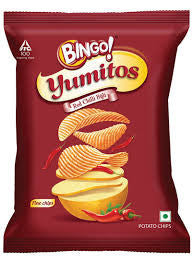 Bingo Yumitos - Red Chilli Bijli, 55 gm Pouch
