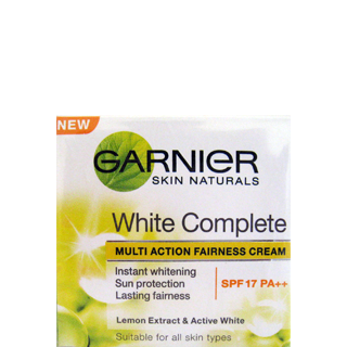 Garnier Skin Natural White Complete SPF 17 PA++ Multi Action Fairness Cream 40 g