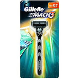 Gillette Mach 3 - Shaving Razor, 1 nos Pouch