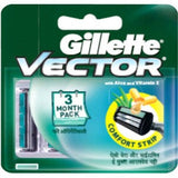 Gillette Cartridges - Vector Plus, 4 nos Pouch