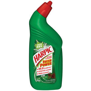 Harpic Toilet Cleaner - Fresh (Pine), 500 ml Bottle