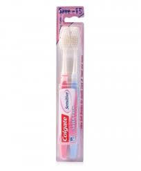 Colgate Toothbrush - Sensitive, 2 nos Pouch