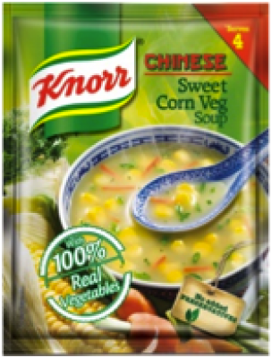 Knorr Soup Powder - Chinese Sweet Corn Veg, 51 gm Pouch