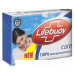 Lifebuoy Bathing Soap - Care Multiple Sizes (70 gm, 125 gm, 125 gm x 4)