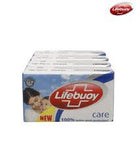 Lifebuoy Bathing Soap - Care Multiple Sizes (70 gm, 125 gm, 125 gm x 4)