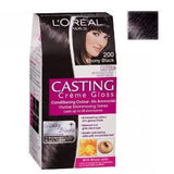 Loreal Paris Conditioning Hair Colour - Casting Creme Gloss (Ebony Black 200), 160 ml Carton
