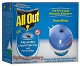 All Out Power Slider Machine + Refill, 45 ml Pouch