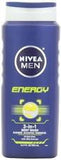 Nivea Shower Gel - Energy for Men, 250 ml Bottle
