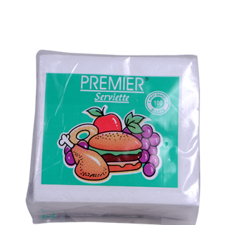Premier Serviette, 50 nos Pouch