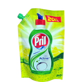 Pril Lime Liquid Dishwash Pouch 140 ml